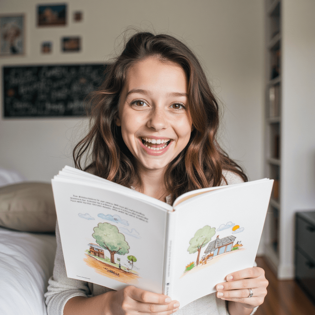 school-girl-happy-to-read-a-book